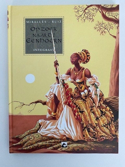 Op zoek naar de eenhoorn, Mirallès (van Djinn), HC Integraal, Boeken, Stripboeken, Eén stripboek, Ophalen of Verzenden, Nieuw