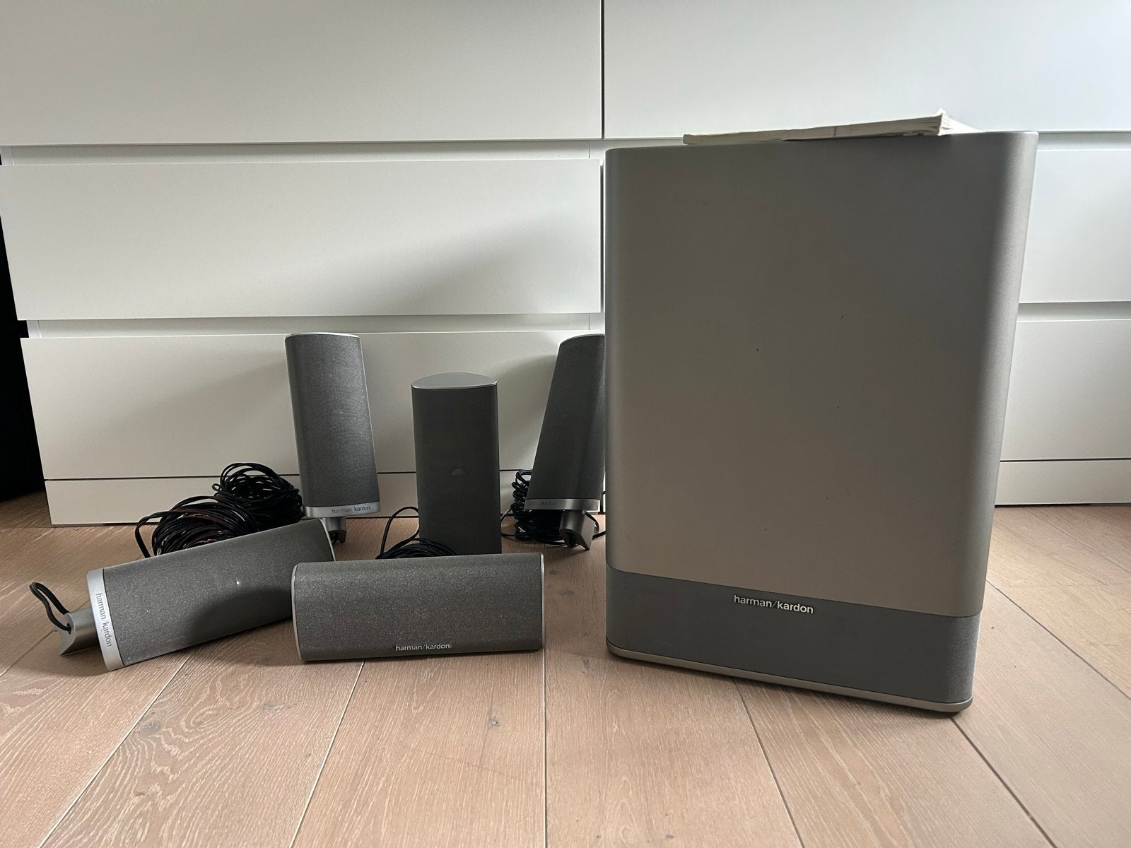 Harman Kardon HKTS 11 Home Theater Speaker Systeem, Audio, Tv en Foto, Luidsprekers, Gebruikt, Complete surroundset, 120 watt of meer