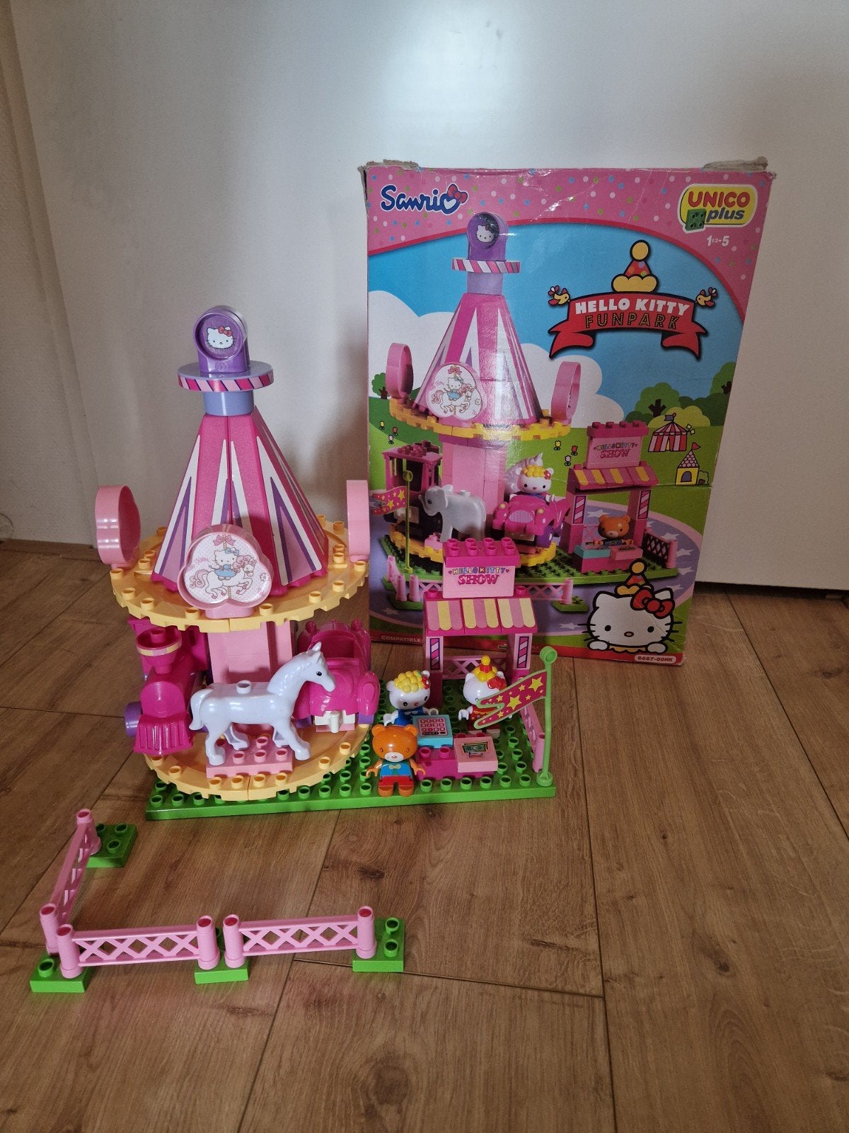 hello kitty duplo kermis, Gebruikt, Overige thema's, Ophalen of Verzenden, Compleet