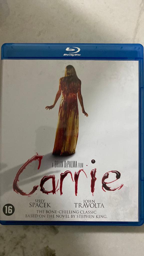 Carrie blu ray NL versie original, Ophalen of Verzenden, Zo goed als nieuw, Horror