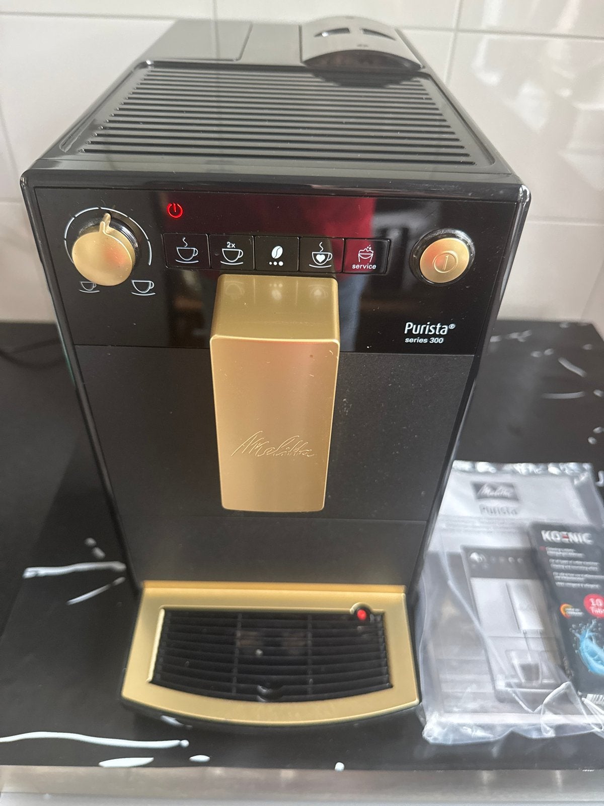 Melitta Purista Series 300 Volautomatische Koffiemachine, Ophalen, Afneembaar waterreservoir, Gebruikt, Koffiemachine