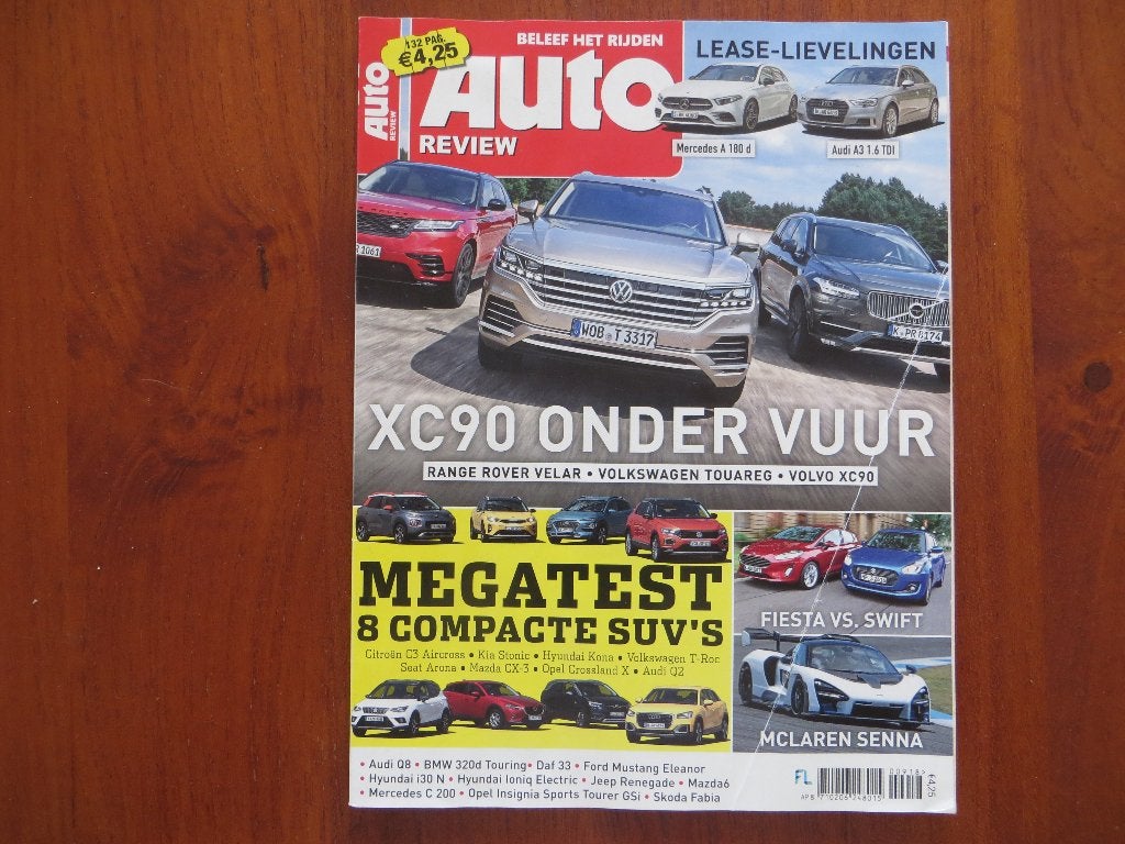 Auto Review 9 2018: Volvo XC90, Range Rover Velar, Touareg, Ophalen of Verzenden, Gelezen, Volvo