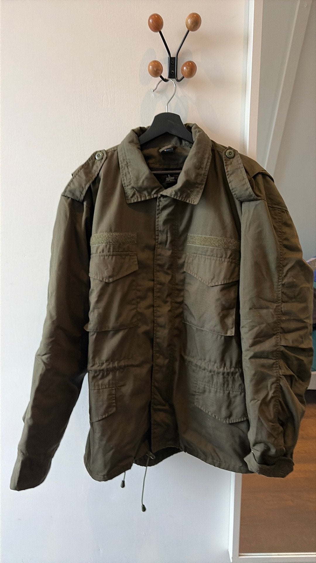 Legerjas Nieuw Unisex Maat L, Ophalen of Verzenden, Zo goed als nieuw, Maat 52/54 (L), Groen
