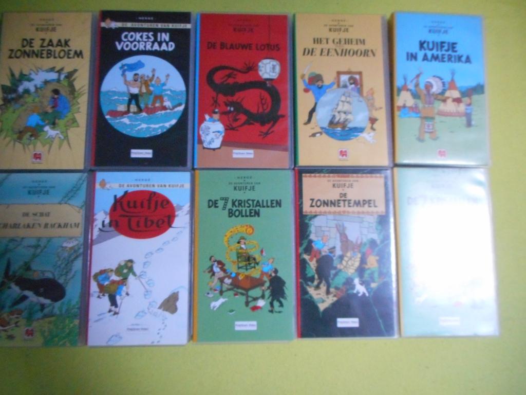 KUIFJE "De Schat van Scharlaken Rackham" Tekenfilm Op VIDEO!, Cd's en Dvd's, VHS | Kinderen en Jeugd, Alle leeftijden, Verzenden