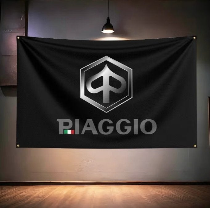 Grote vlaggen Piaggio (150x90cm), Ophalen of Verzenden, Nieuw