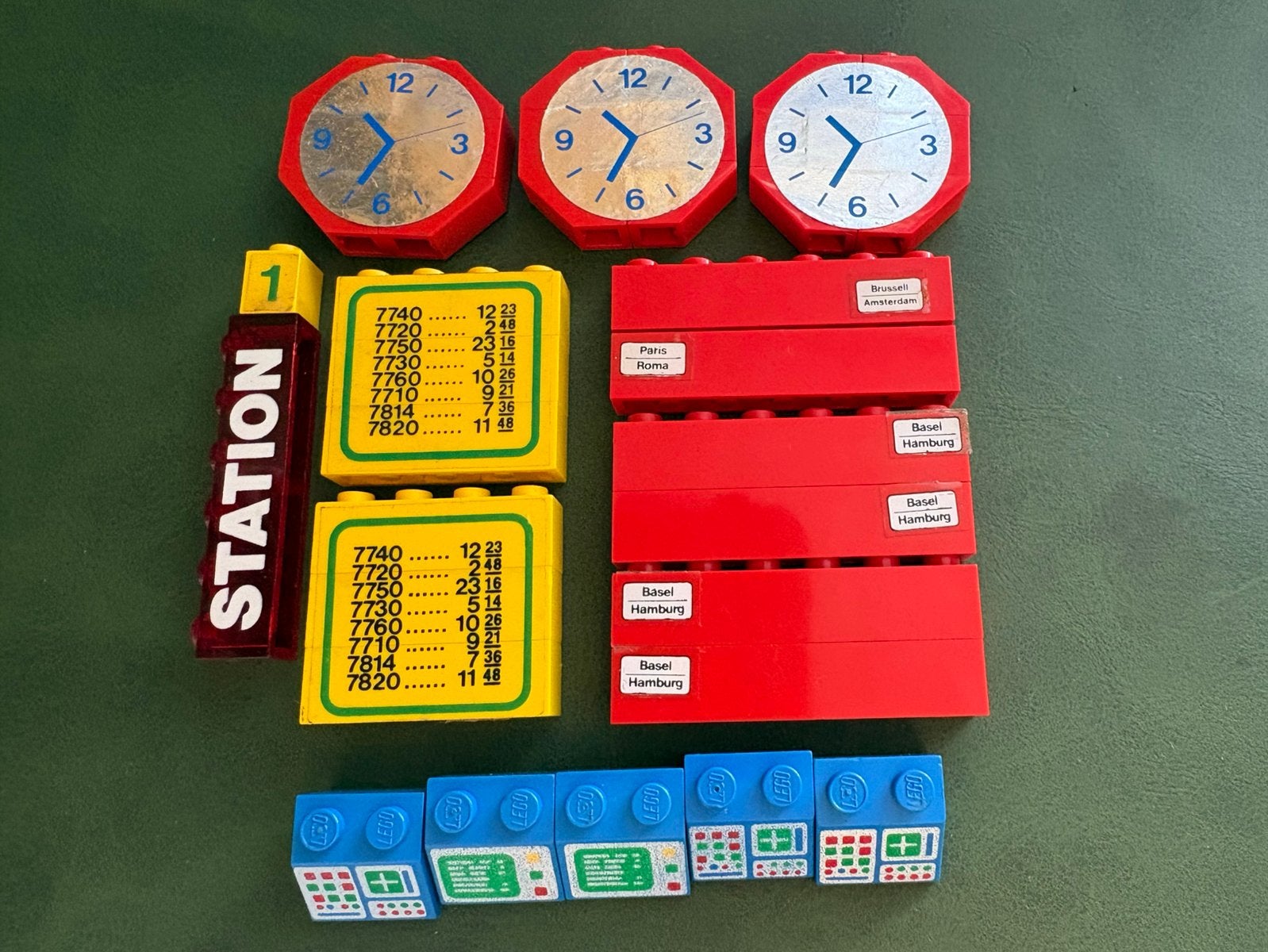 Lego 12v trein stickers, Lego, Lego, Verzenden, Zo goed als nieuw