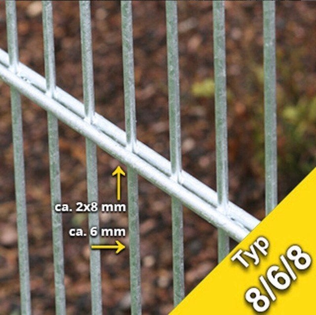 Dubbelstaafmatten pakket 10 meter 8/6/8 – 103 cm hoog, Tuin en Terras, Tuinhekken en Hekwerk, Nieuw, Hekwerk centrale twente, Hekwerkcentraletwente@gmail.com
