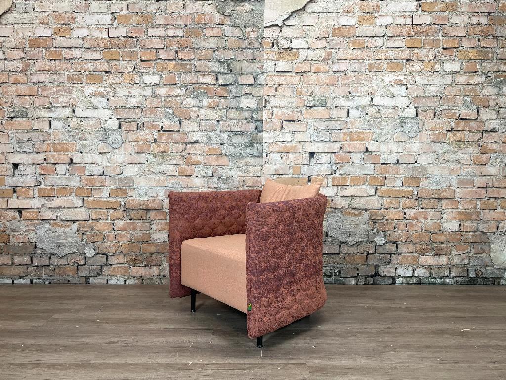 Naughtone Cloud Plain roze gemêleerd bij TheReSales, Huis en Inrichting, Fauteuils, Ophalen, Minder dan 75 cm, Design, Zo goed als nieuw