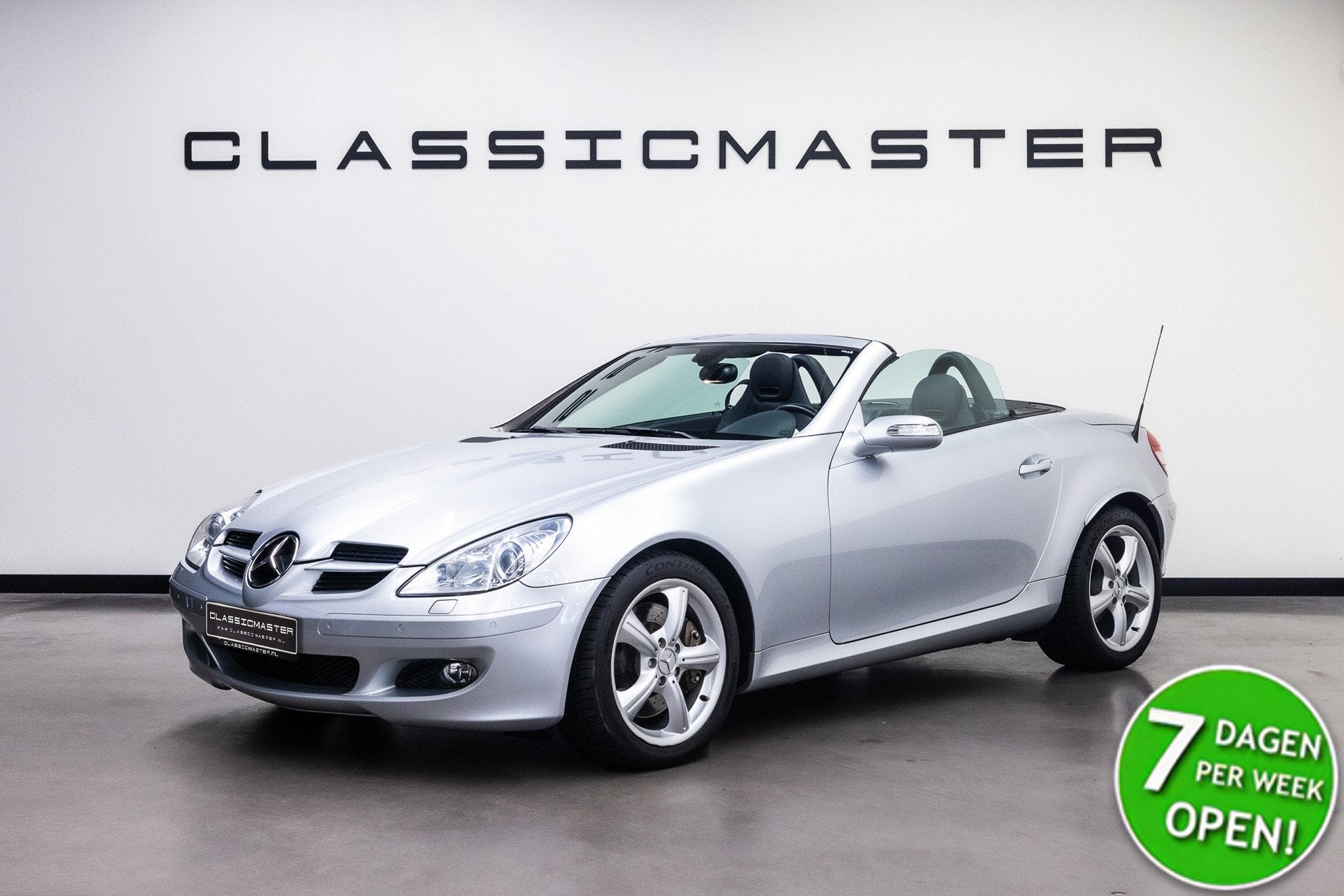 Mercedes-Benz SLK 350 Prestige Btw auto, Fiscale waarde €, Auto's, Mercedes-Benz, Achterwielaandrijving, Gebruikt, Zwart, Cabriolet