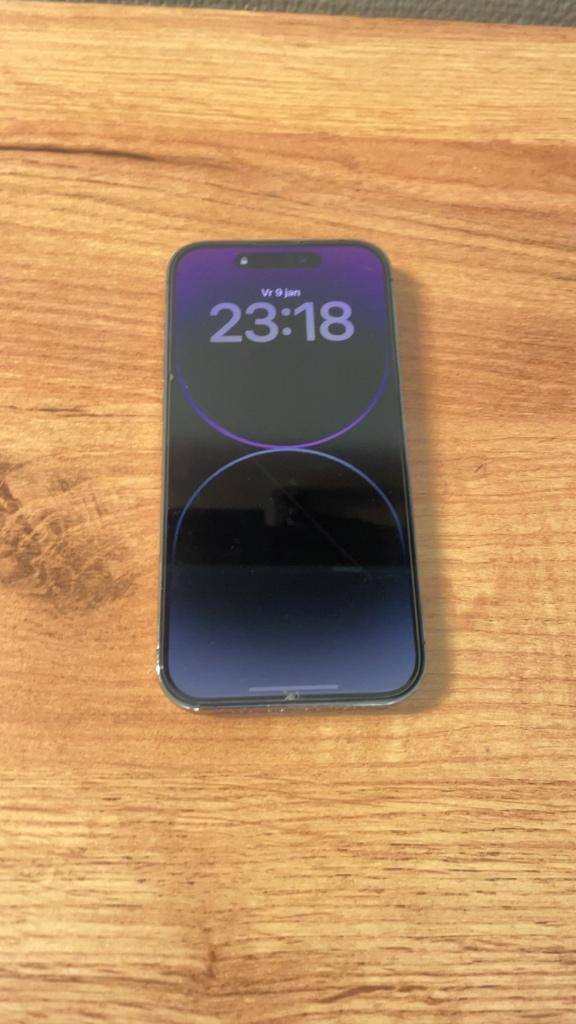 Iphone 14 Pro, Ophalen, Blauw, 82 %, Zonder simlock
