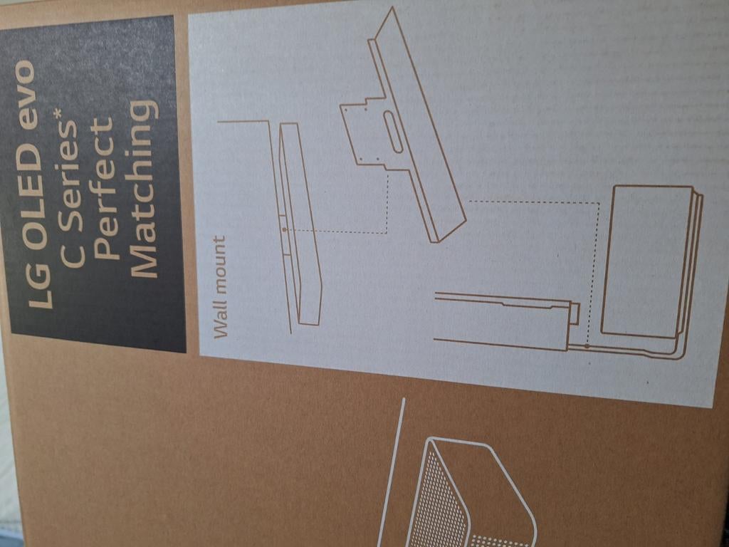 Beugel voor soundbar lg type C tv oled, Ophalen, Nieuw