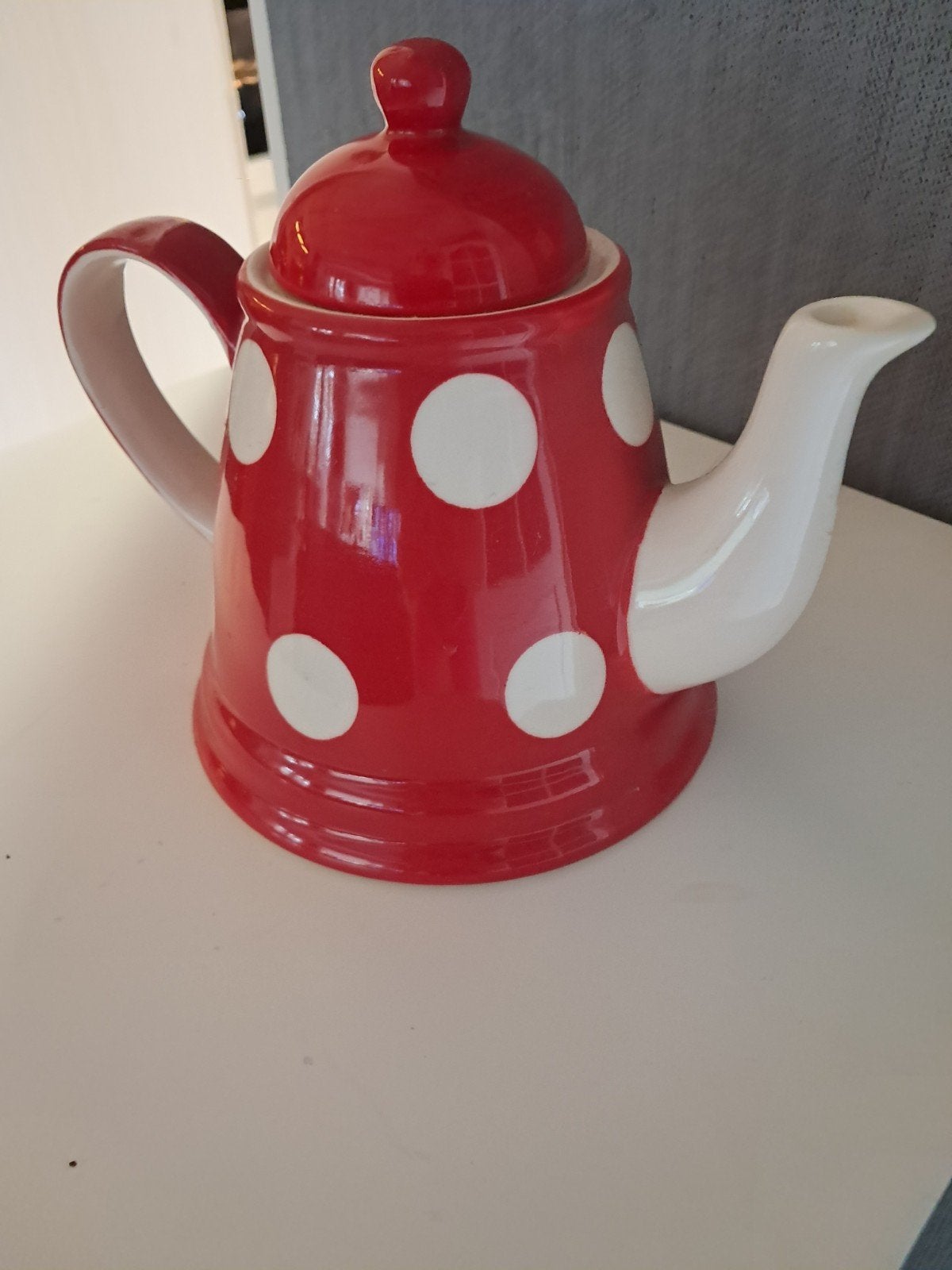 mooie Rode theepot, Antiek en Kunst, Ophalen