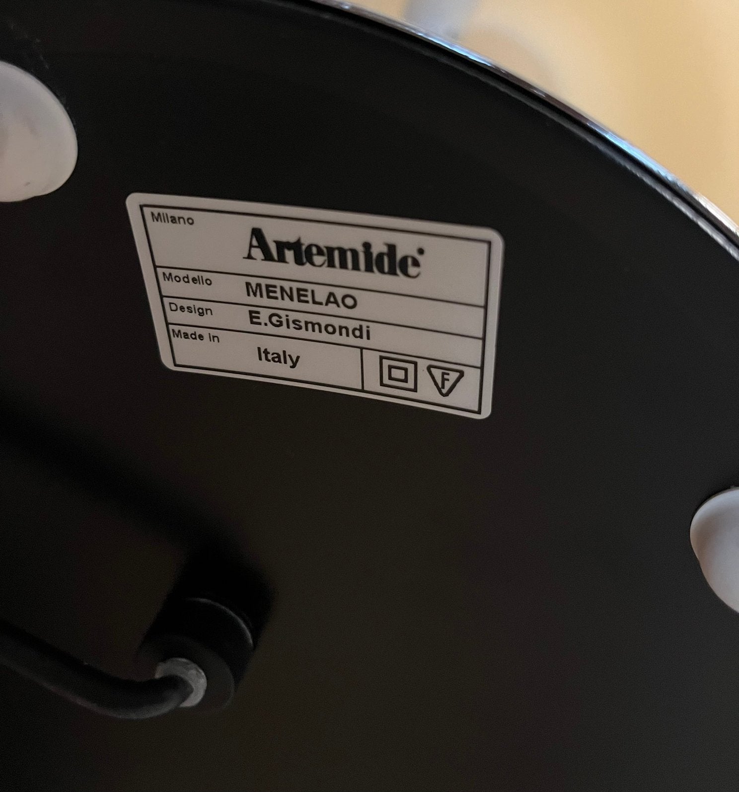 Artemide Menelao, Ophalen, Glas, Zo goed als nieuw, Artemide