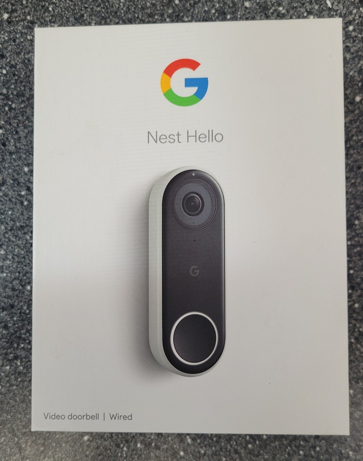 Google Nest Hello Video Deurbel - Bedraad, Ophalen of Verzenden, Bewegingsdetectiesensor, Zo goed als nieuw, Bedraad