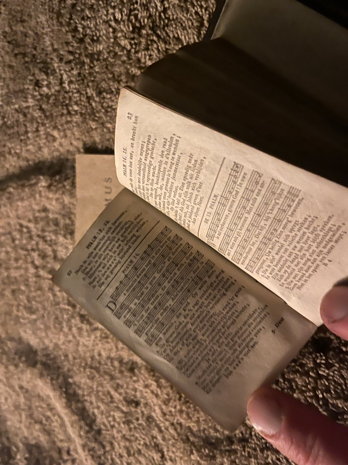 Oude Statenbijbel met los boekje - Historisch erfgoed, Ophalen of Verzenden