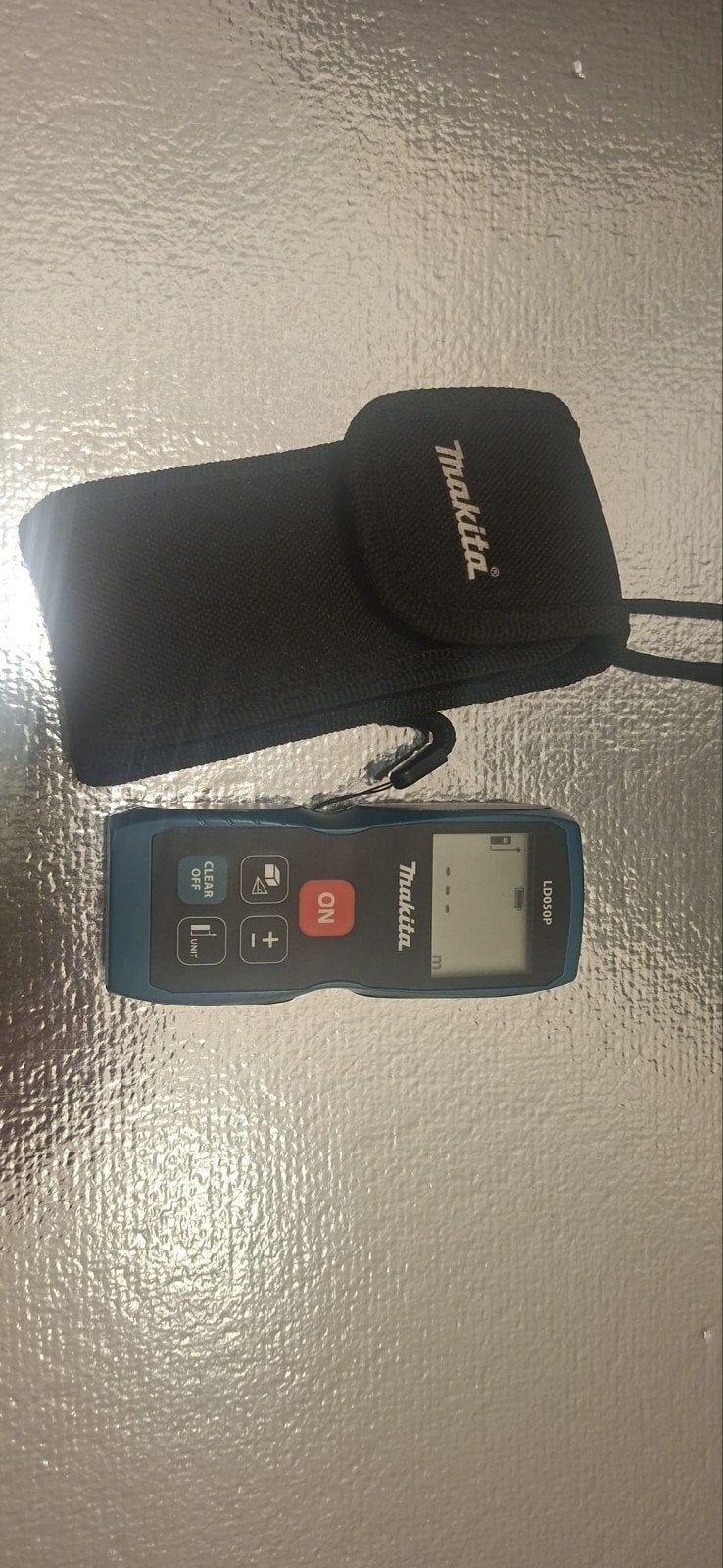 Makita LD050P Laser Afstandsmeter met hoesje, Doe-het-zelf en Verbouw, Ophalen of Verzenden, Zo goed als nieuw, Afstand