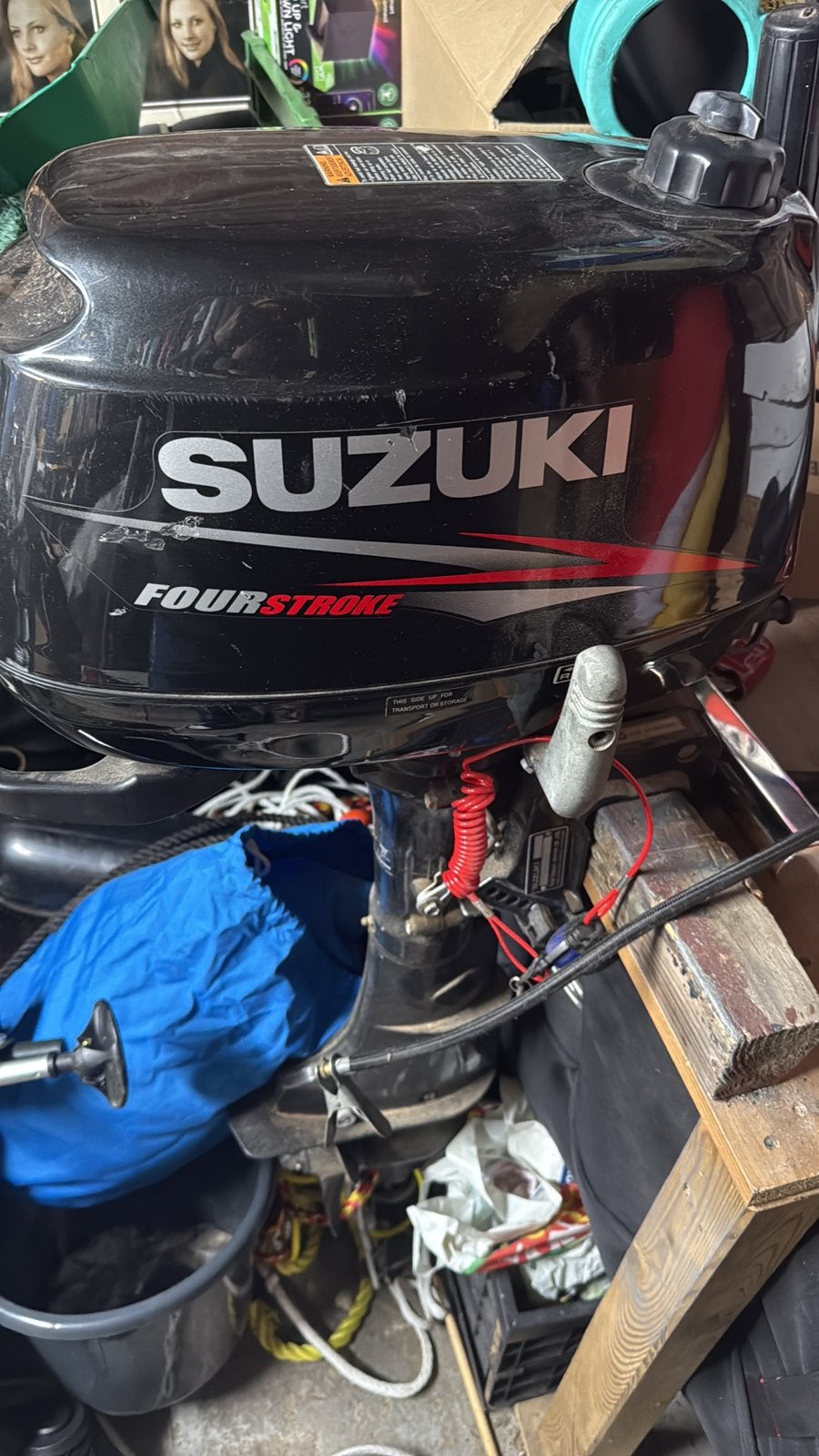 Suzuki 6pk viertakt efi 2014, Watersport en Boten, Buiten- en Binnenboordmotoren, Ophalen, Gebruikt, 5 tot 10 pk, Viertaktmotor