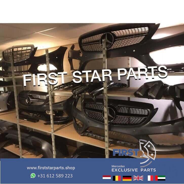 AMG Bumper Mercedes W176 W246 W204 W205 W117 W212 W213 W166, Gebruikt, -, Voor, Ophalen of Verzenden