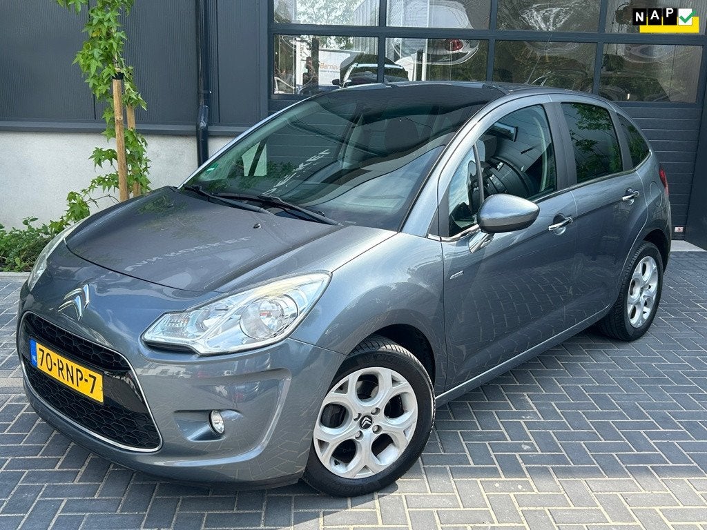 Citroen C3 1.6 VTi Exclusive | Pano | PDC | Clima | Trekhaak, Auto's, Citroën, Voorwielaandrijving, Euro 5, Stof, Zwart