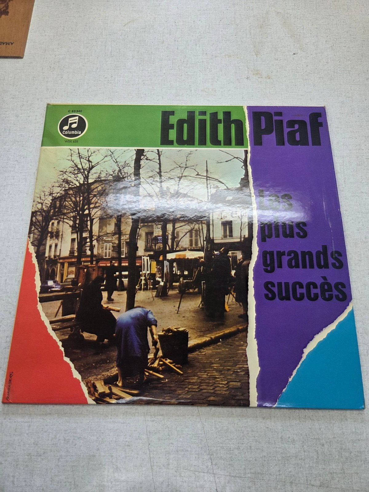 Edith Piaf - Les Plus Grands Succès LP (Pop, 1966)