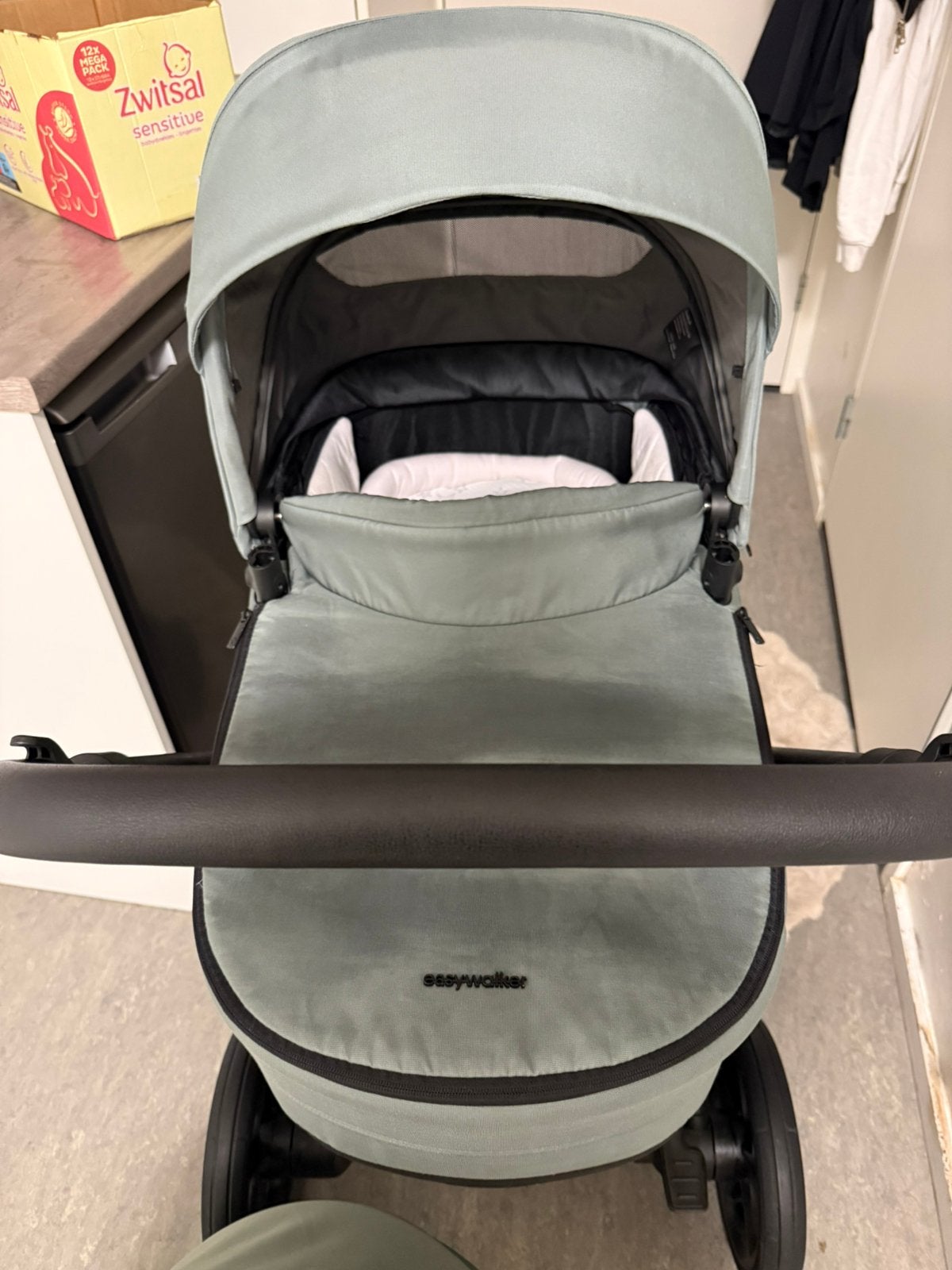 Kinderwagen easywalker harvey 2, Gebruikt, Met autostoeltje, Ophalen, Kinderwagen