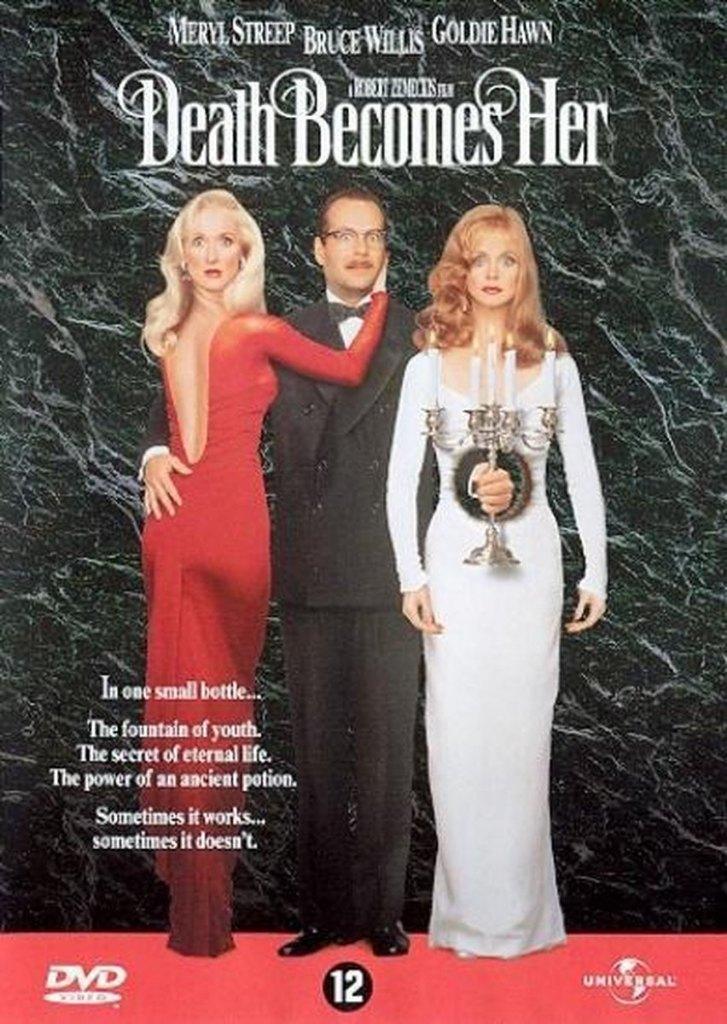 Death Becomes Her (1992) Goldie Hawn Bruce Willis - CLASSIC, Alle leeftijden, Ophalen of Verzenden, Zo goed als nieuw, Komedie
