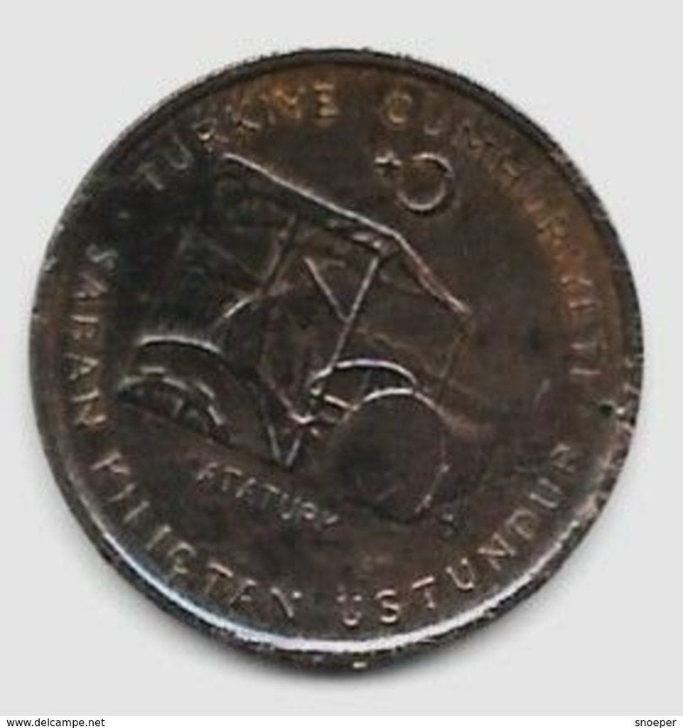 turkye 10 kurus 1971 km 898.1 unc/ms63, Verzenden, Midden-Oosten, Losse munt