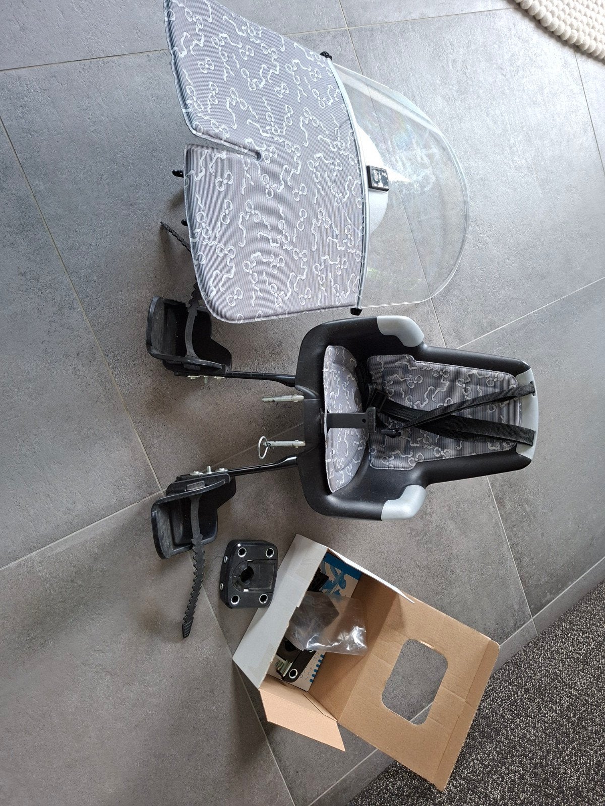 Bobike fietsstoeltje voorop, Ophalen, Zo goed als nieuw