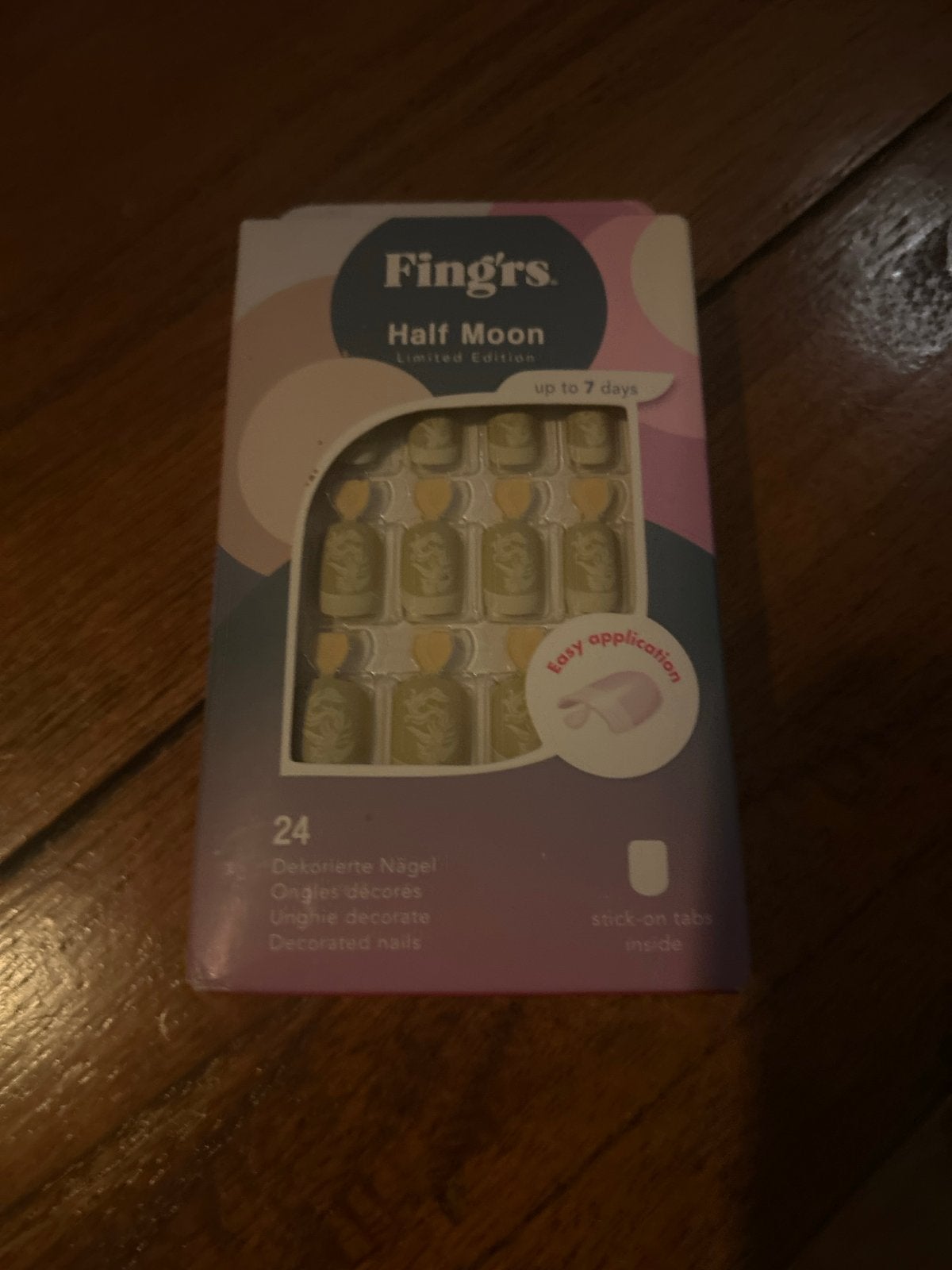 Fing'rs Half Moon Limited Edition Nagels Huidskleur Wit, Ophalen of Verzenden, Nieuw, Overige typen