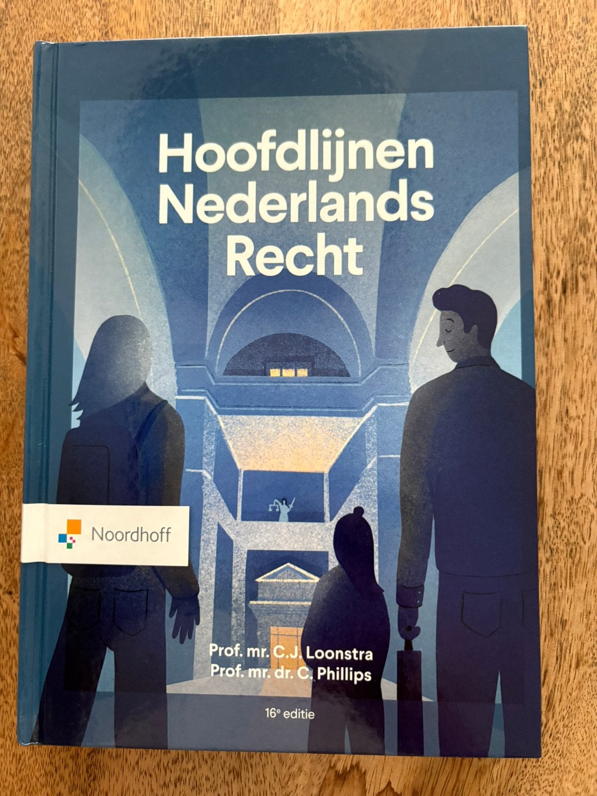 Hoofdlijnen Nederlands Recht 16e editie, Boeken, Studieboeken en Cursussen, Alpha, Nieuw, C.J. Loonstra; C. Phillips, HBO
