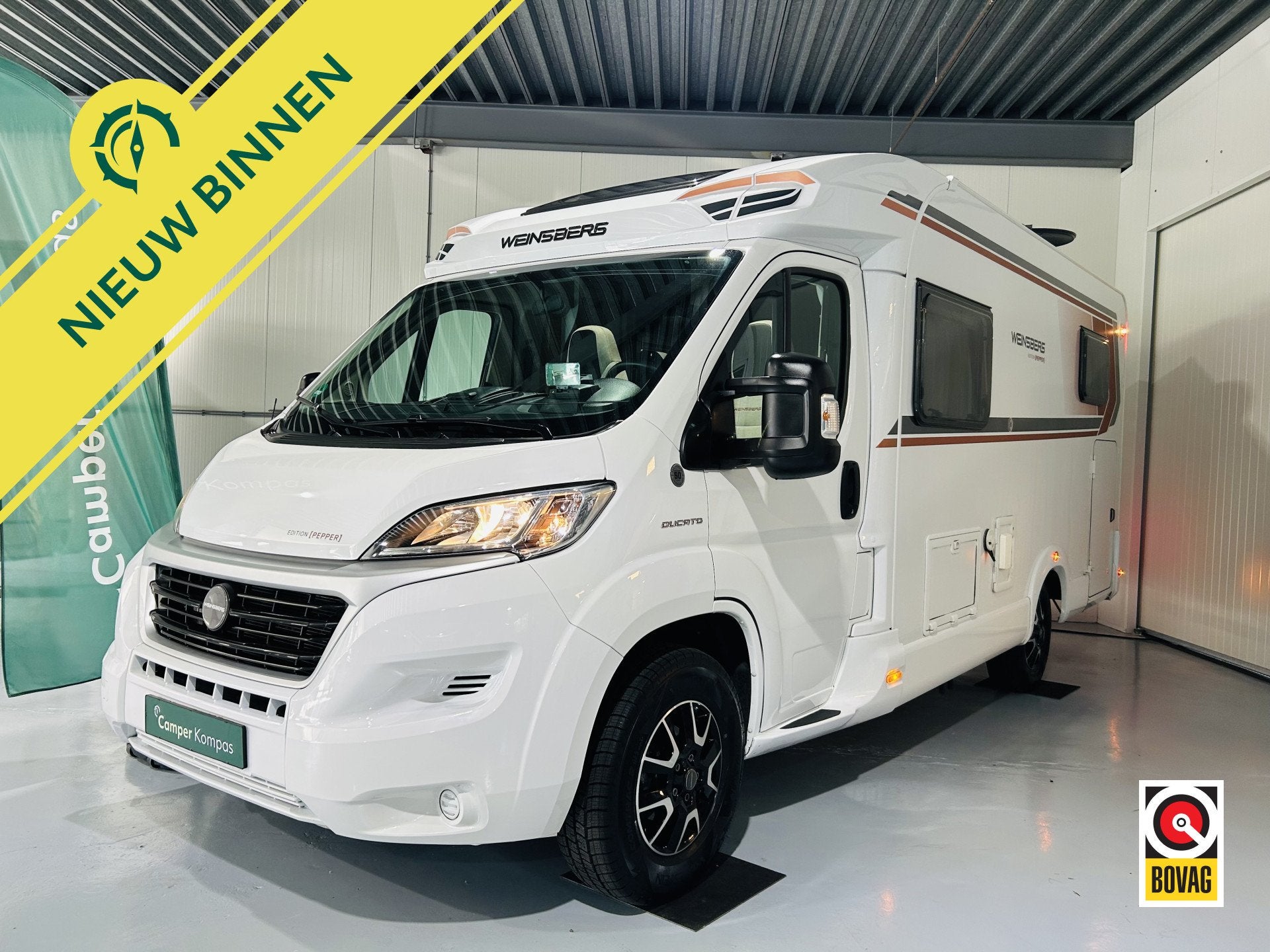 Weinsberg CaraCompact Edition Pepper 600 MEG Enkele bedden!,, Weinsberg, Molenweg 3C
9963PG  WARFHUIZEN, NL, Bedrijf, Tot en met 3