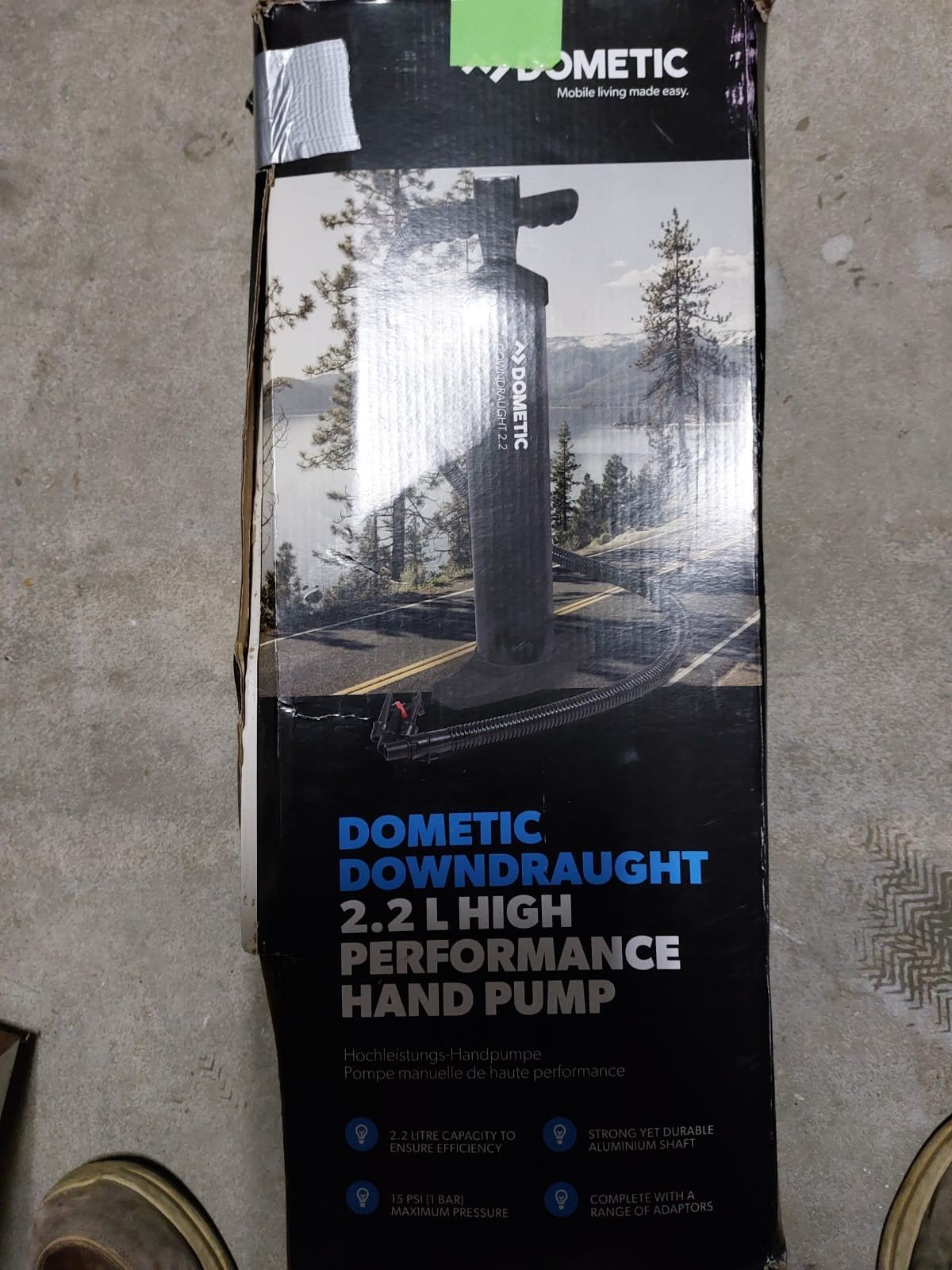 Dometic Downdraught 2.2L High Performance Handpomp, Ophalen, Nieuw, Handmatig