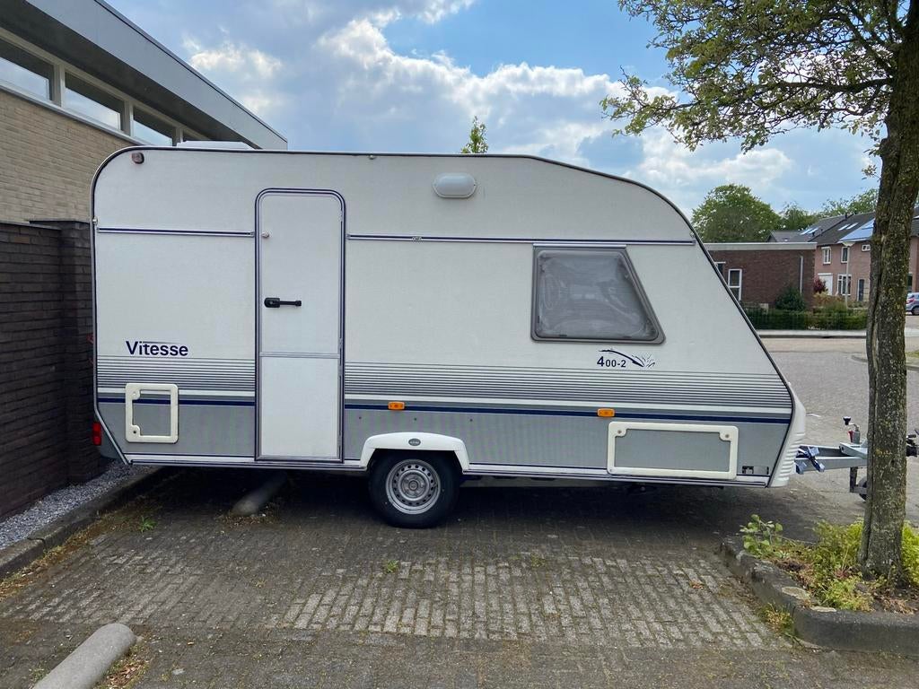 Beyerland caravan 400-2, Koelkast, Treinzit, Particulier, Tot en met 4