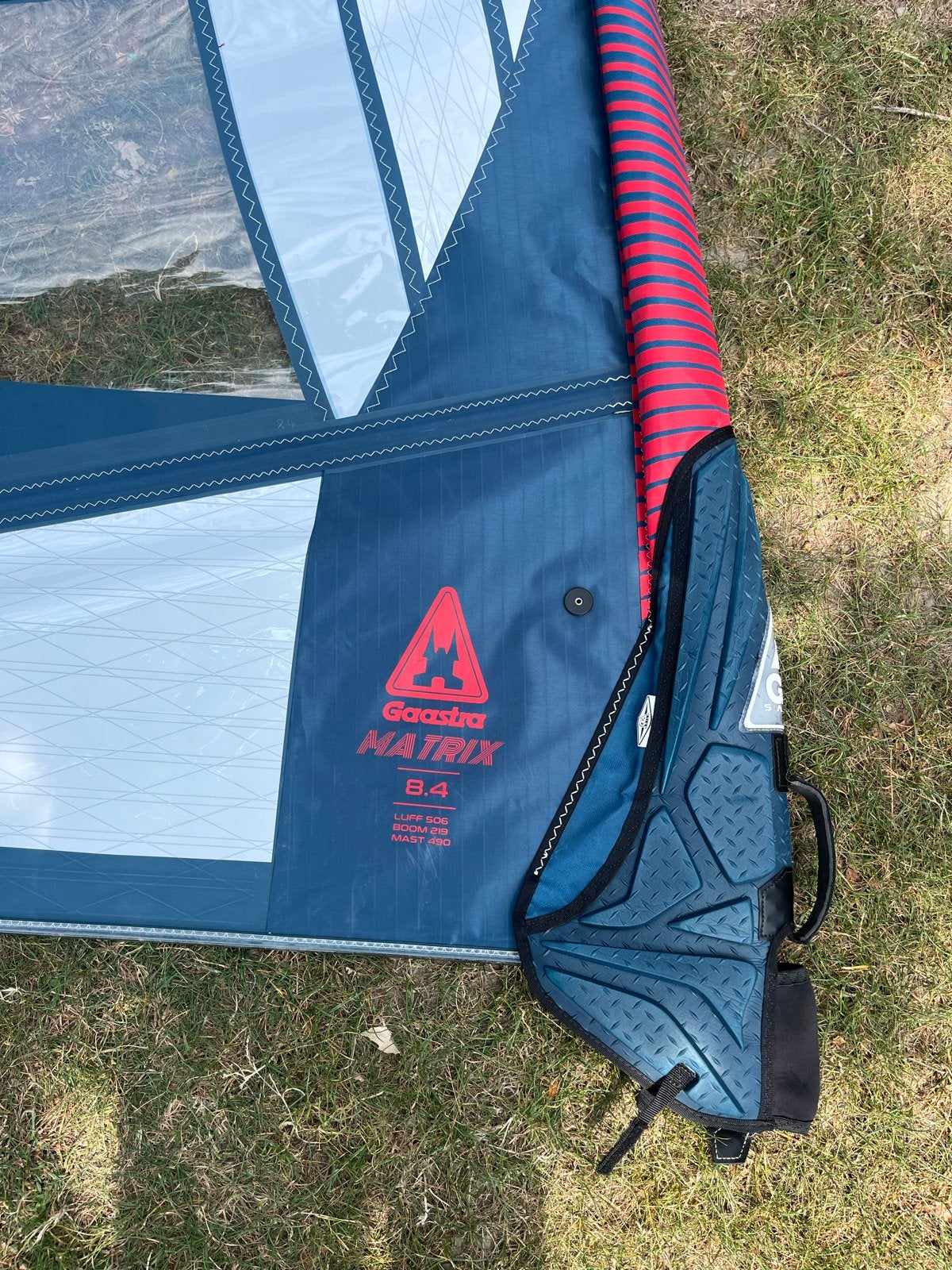Gaastra Matrix 8.4 windsurfzeil, Ophalen, Gebruikt, Gaastra, 8 m² of meer