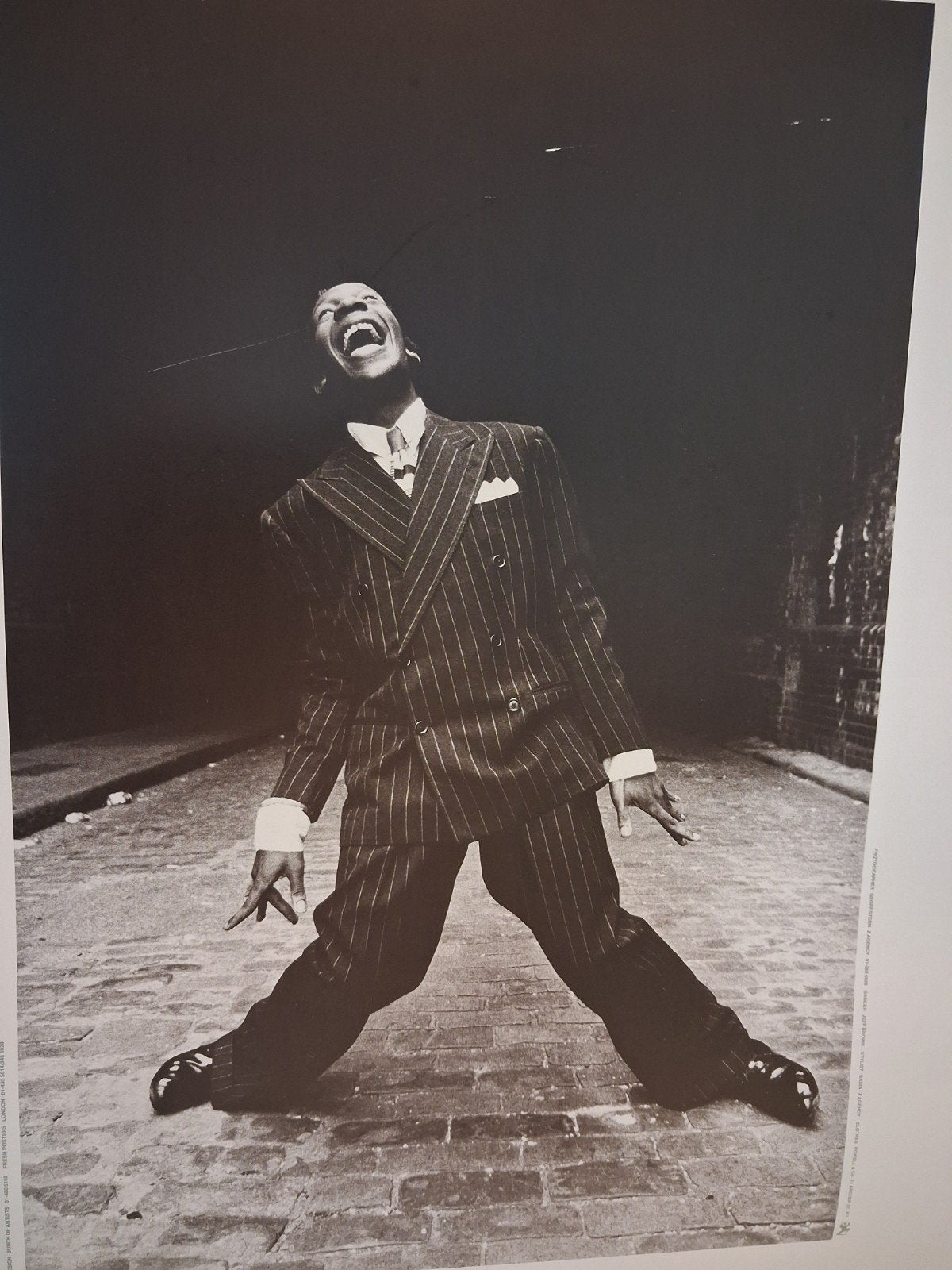 Geoff Stern - Jazz Poster - Zwart-wit fotografie, Antiek en Kunst, Verzenden, Poster, Fotografie