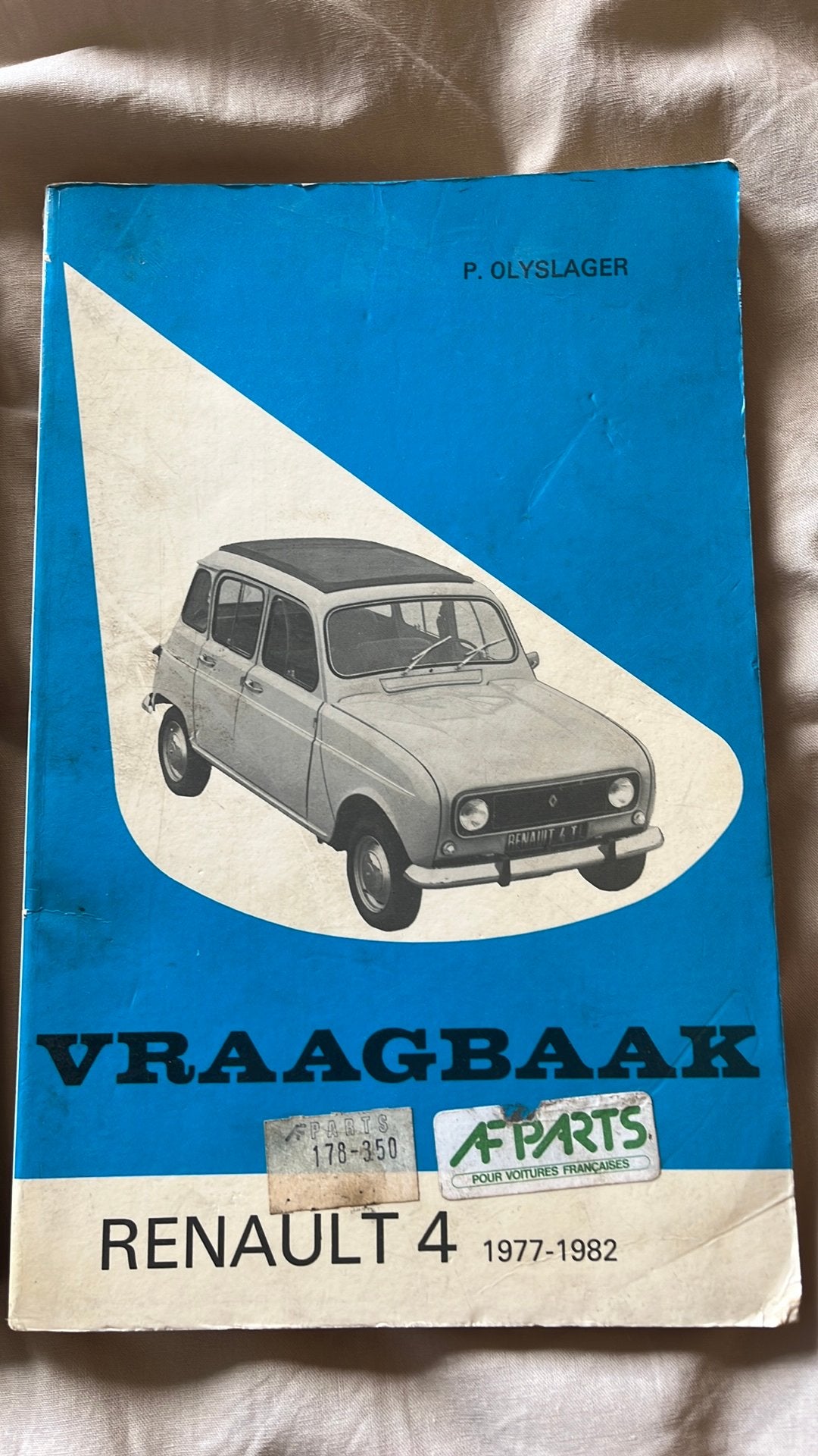 Vraagbaak Renault 4, Auto diversen, Ophalen of Verzenden