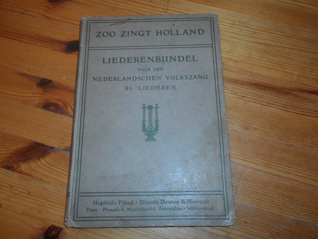 Zoo zingt holland - joh. Oostveen, Zang, Gebruikt, Ophalen of Verzenden, Artiest of Componist