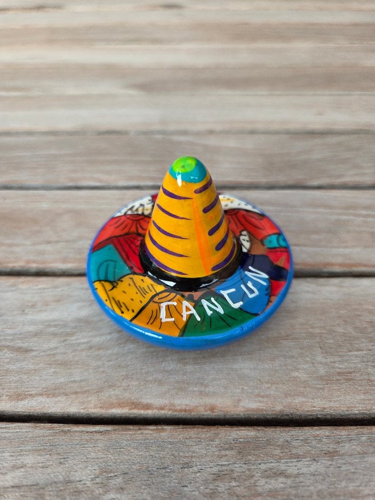 sombrero magneet souvenir Cancun, Mexico, Verzamelen, Ophalen of Verzenden, Nieuw