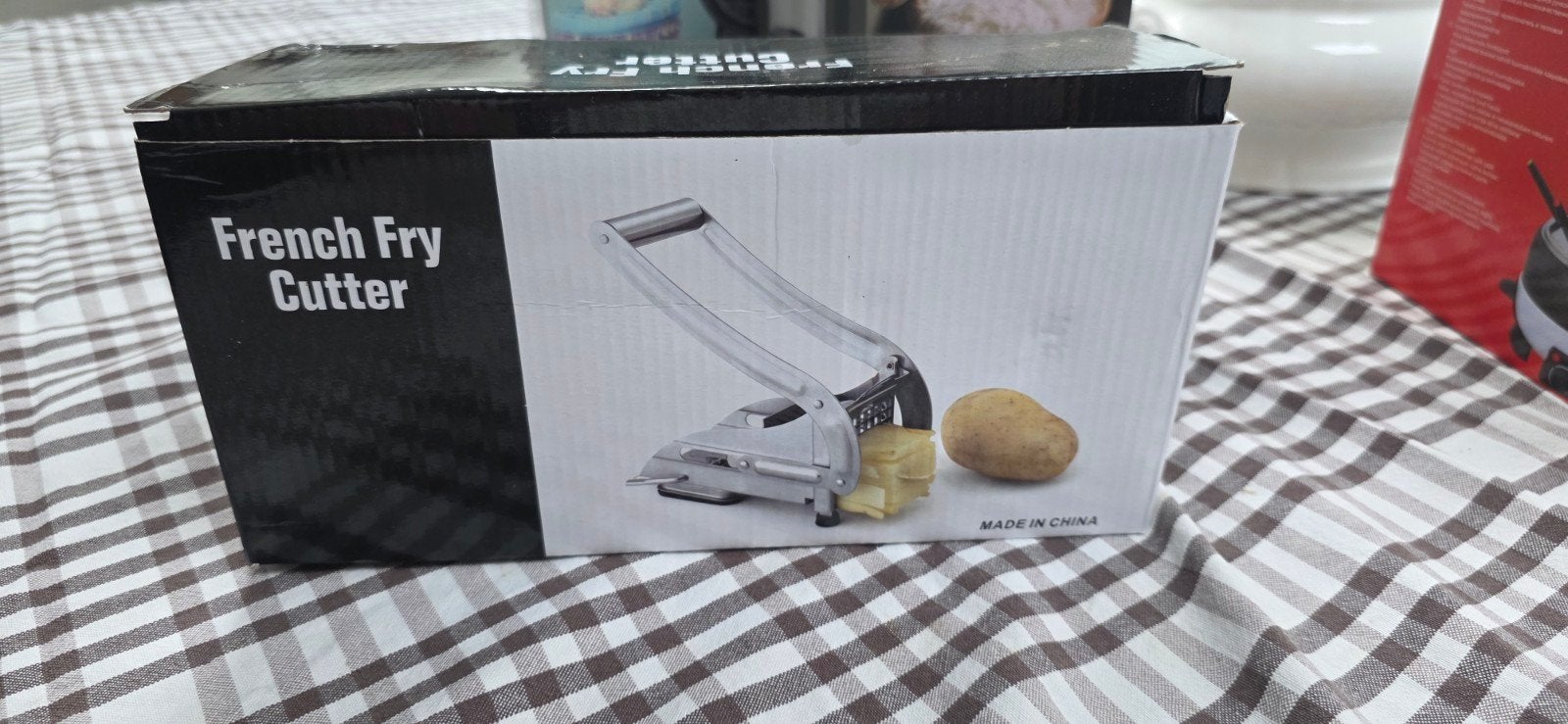 Nieuwe French Fry Cutter - Frietjes Snijder, Overige typen, Ophalen of Verzenden, Metaal, Overige merken