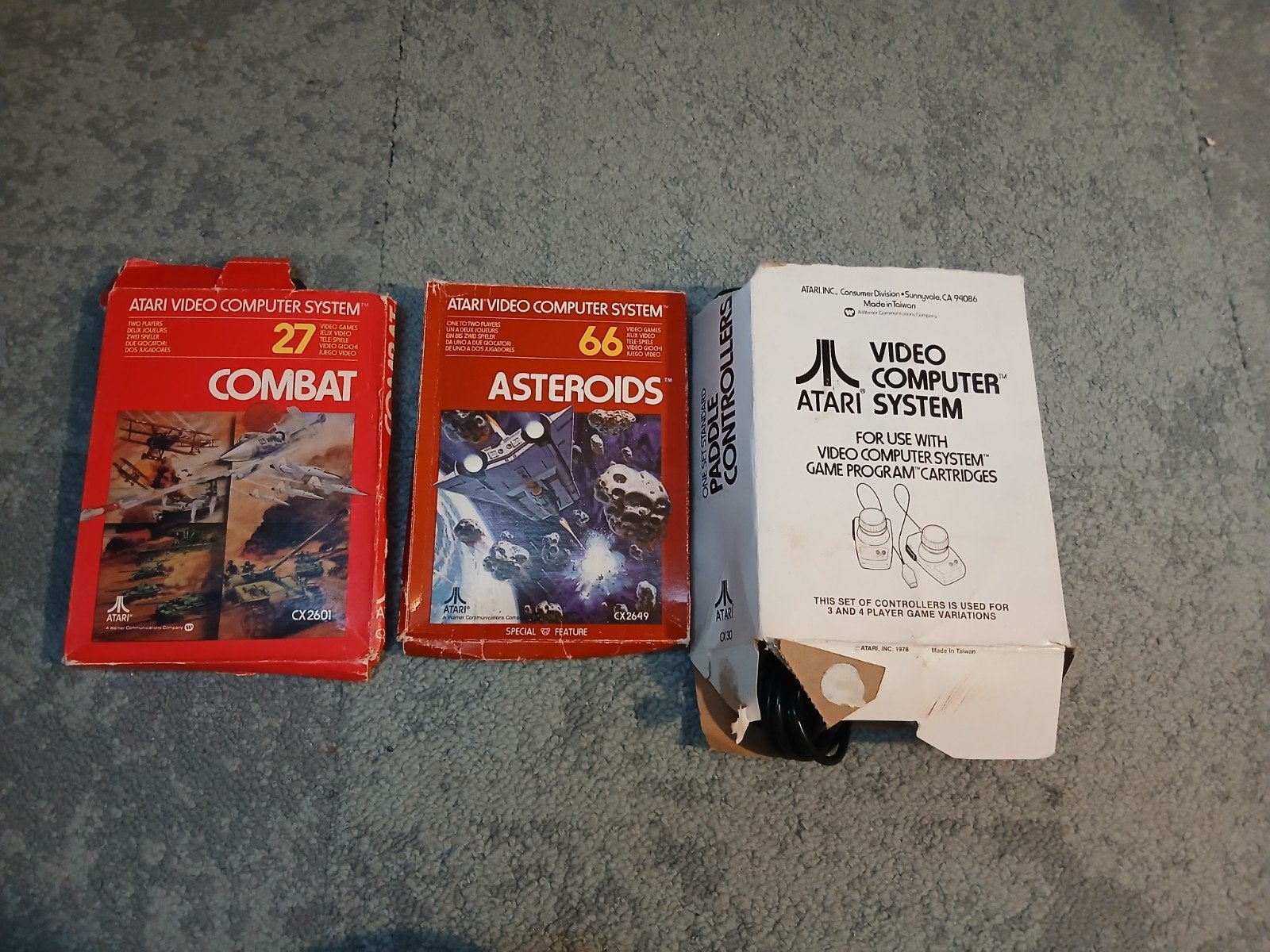 Atari Video Computer games en controllers, Met 2 controllers, Ophalen of Verzenden, Atari 2600, Gebruikt