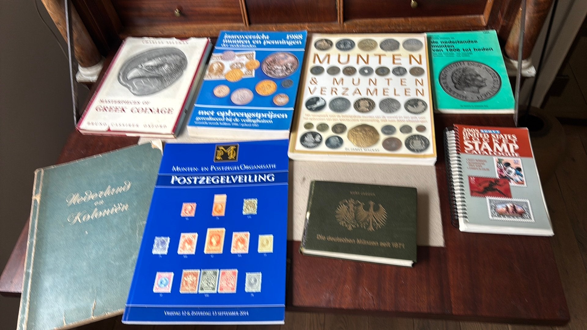 Boeken over munten en postzegels, Ophalen of Verzenden, Boek of Naslagwerk
