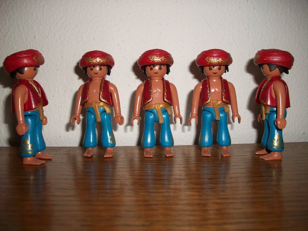 Sinbad de zeeman / Ali Baba / orient / Oosterse figuur, Ophalen of Verzenden, Nieuw, Complete set, Figuren
