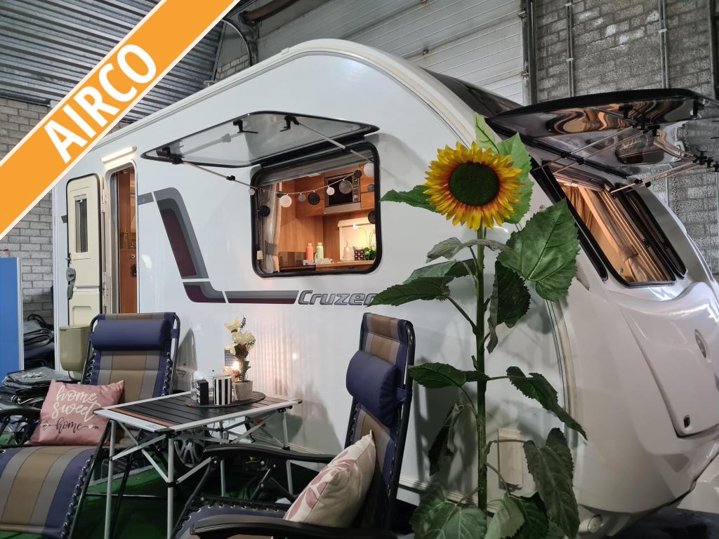 SPRITE CRUZER 460 RS / BJ 2012 / A MOVER / VOORTENT 270, Caravans en Kamperen, Caravans, Bedrijf, 4 tot 5 meter, Ringverwarming