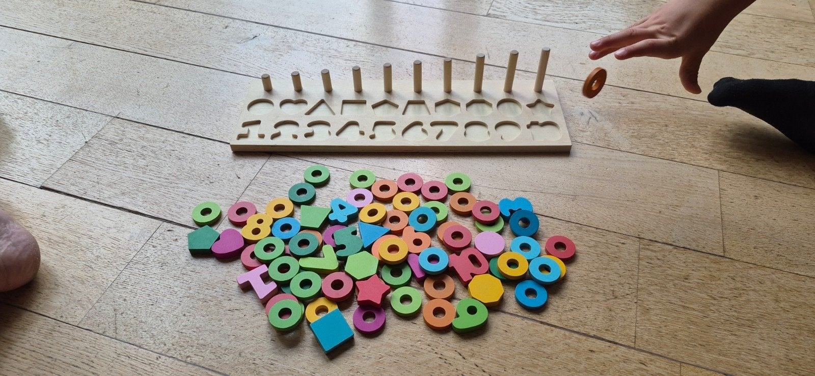 Playtive Logic Game - Houten sorteerspel voor kinderen, Ophalen of Verzenden, Zo goed als nieuw, Overige typen