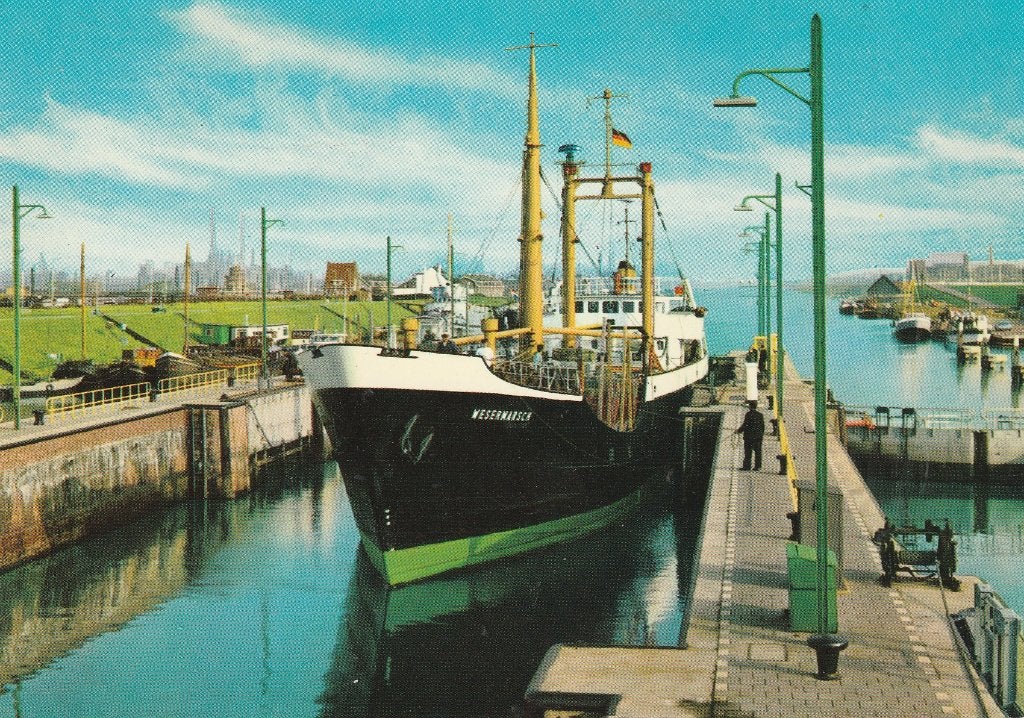 Ijmuiden Kleine Sluis, Ophalen of Verzenden, 1960 tot 1980, Ongelopen, Noord-Holland