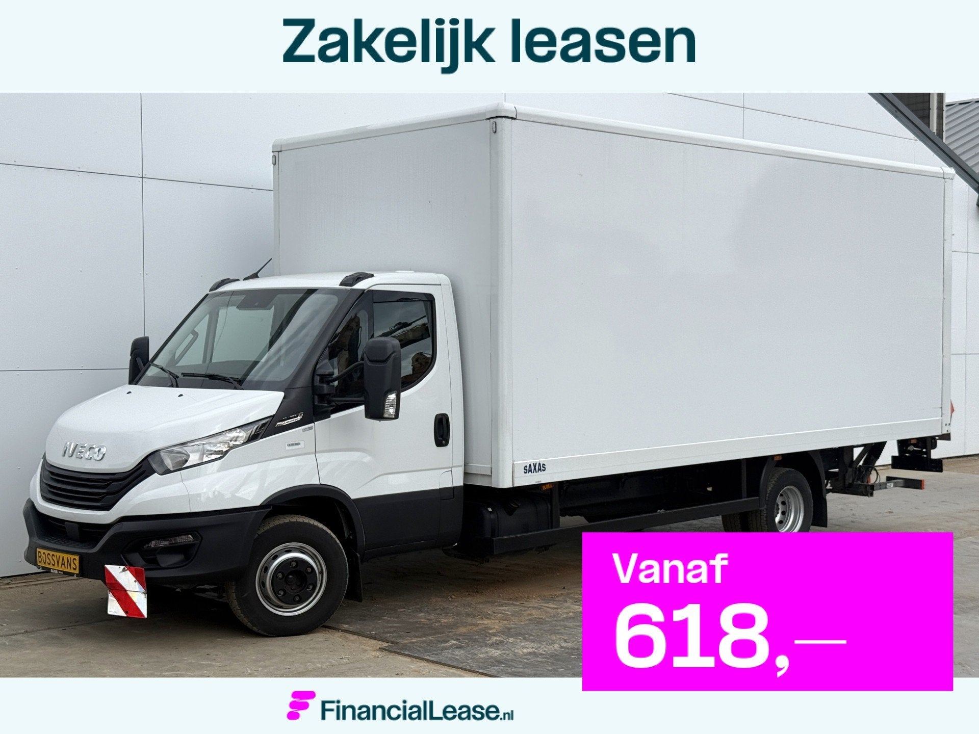 Iveco Daily 72C18 3.0 Automaat Luchtvering Dubbellucht 1000k, Automaat, Gebruikt, Zwart, 4 cilinders