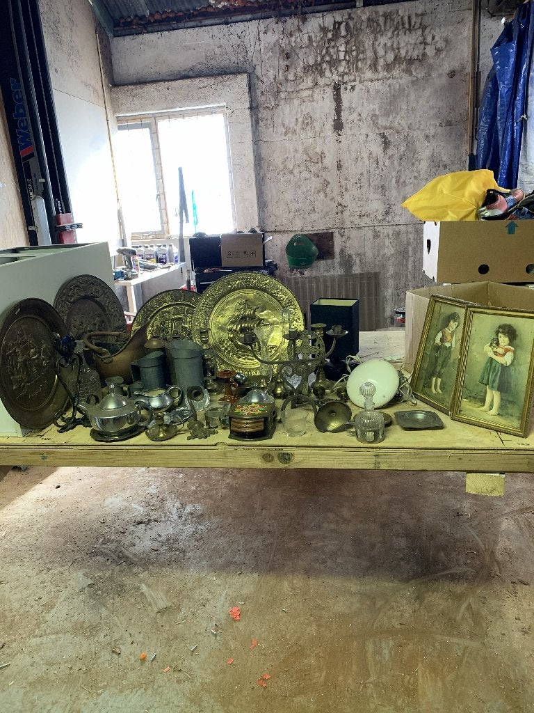 antiek en vintage (messing, koper, schilderijen), Ophalen, Koper of Brons