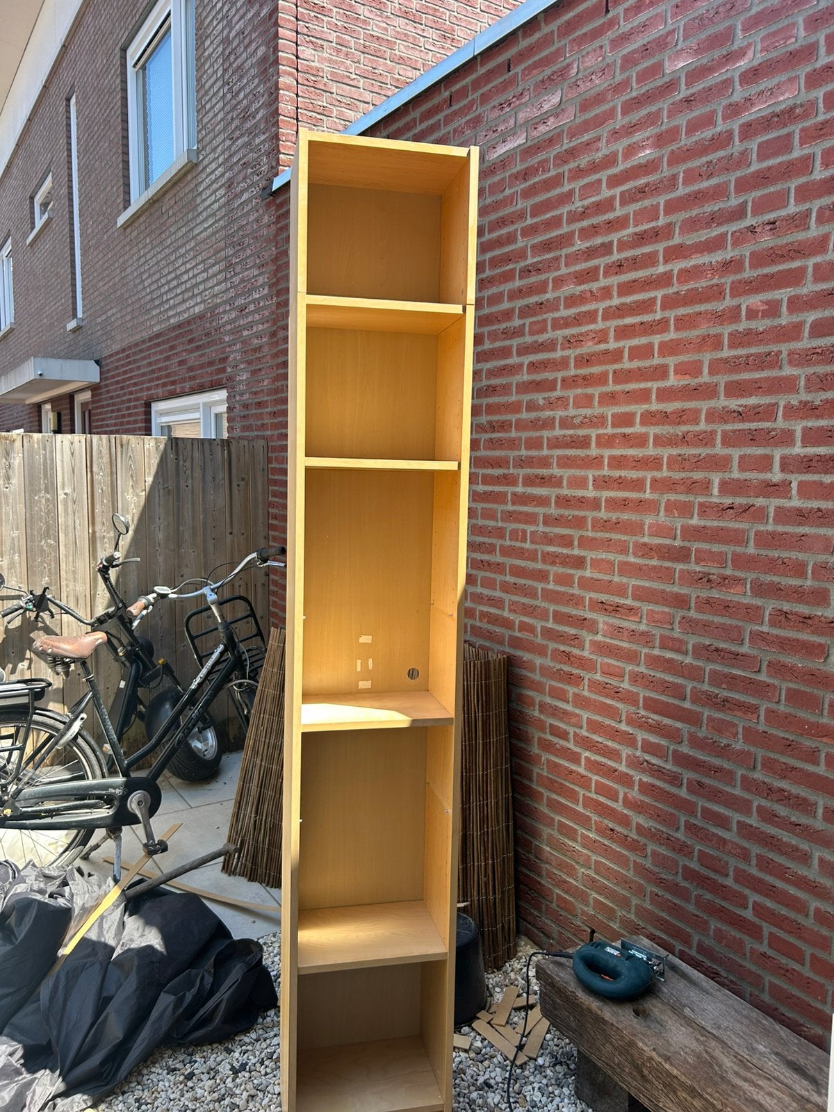 Billy boekenkast met opzet stuk, Huis en Inrichting, Kasten | Boekenkasten, Ophalen, 200 cm of meer, 50 tot 100 cm, Zo goed als nieuw
