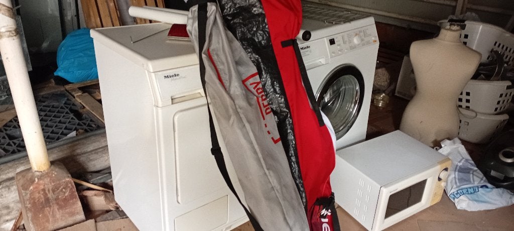 1 miele Wasmachine en 1 droger, Ophalen, Gebruikt, 1200 tot 1600 toeren, 85 tot 90 cm