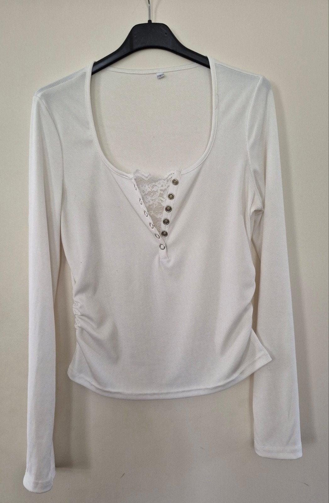 nieuw gebroken wit shirt, Kleding | Dames, Tops, Wit, Maat 42/44 (L), Nieuw, Ophalen of Verzenden